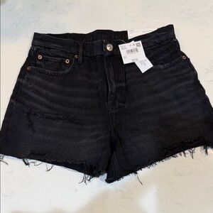 American Eagle Distressed Black Short
